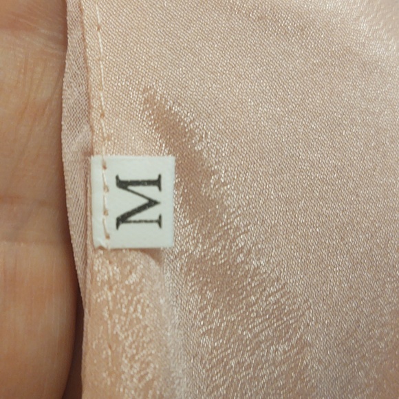 NWOT Pale Pink Semi-Formal Dress Size M - Picture 5 of 5